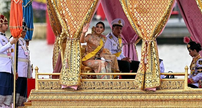 AFP  20241027  36KY3KT  v2  Preview  ThailandRoyalsBarge