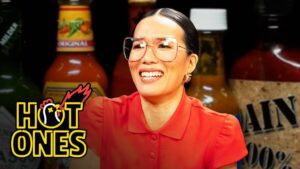 Ali Wong Takes on 'Hot Ones' with Laughs