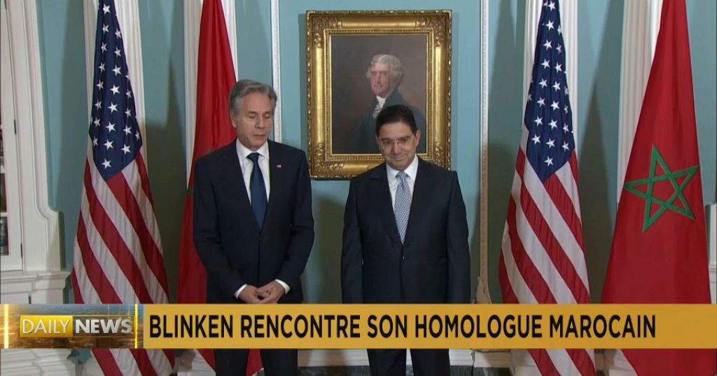 Blinken Meets Moroccan Counterpart Amid Mideast Tensions