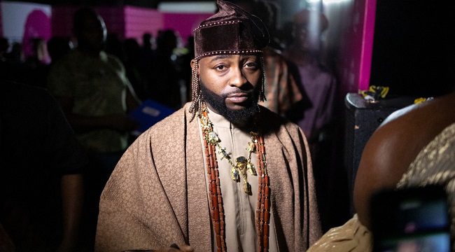 Davido Graces Lagos Fashion Week