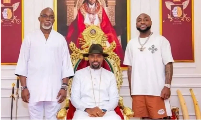 Davido's Royal Outfit Blasted by Nollywood Vet