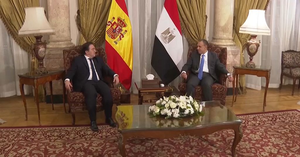 Egypt, Spain Renew Calls for Ceasefires in Gaza, Lebanon