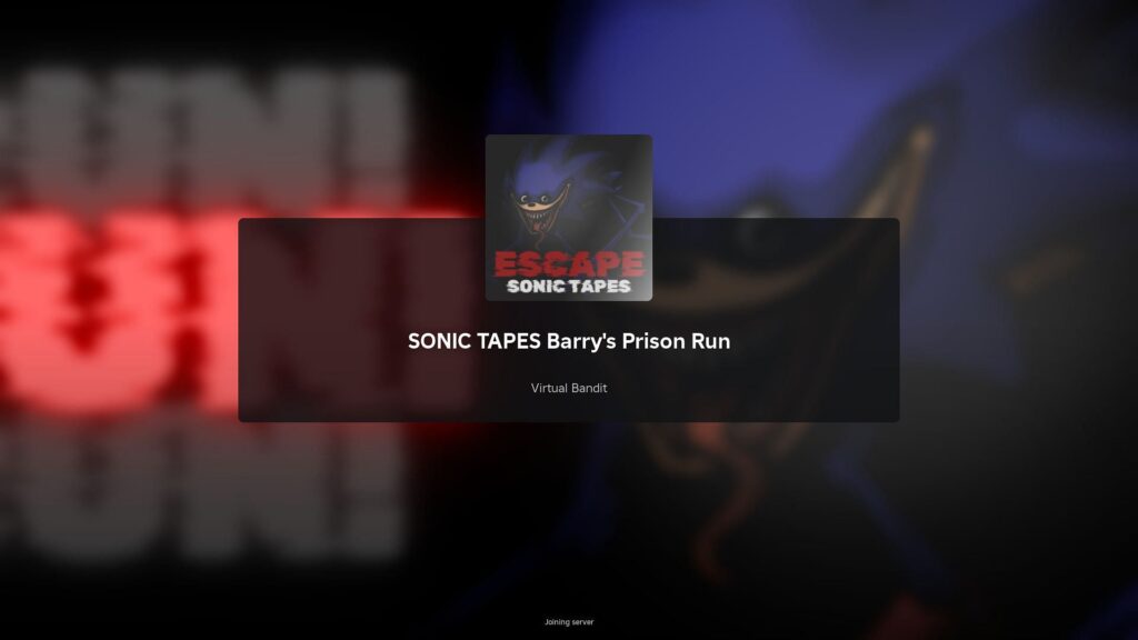 Escape the Prison in Sonic Tapes Barry's Run