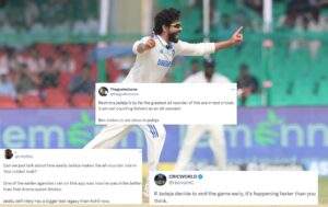 Jadeja Mastersclass 3 for 3 in 3 overs turns Test