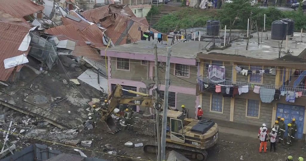 Kenya Apartment Block Collapses, Multiple Rescued