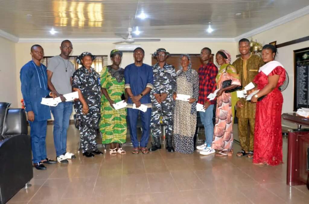 Kogi Police Present N48m Cheques to Deceased Officers Families