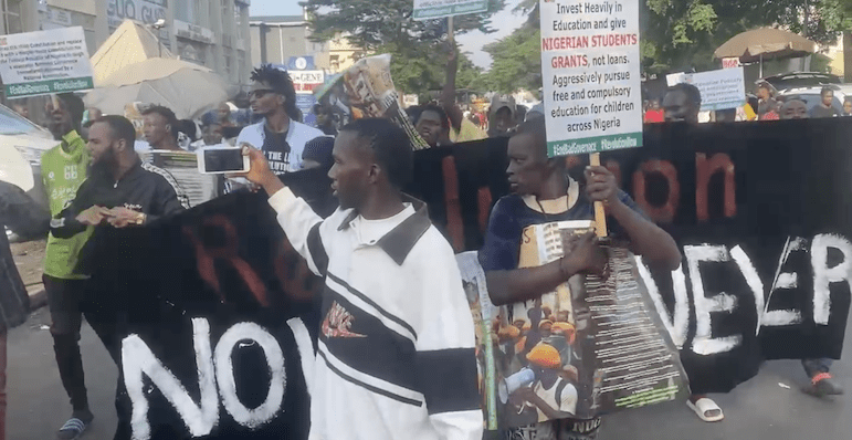 Nationwide Protest Commences in Abuja Over Economic Hardship