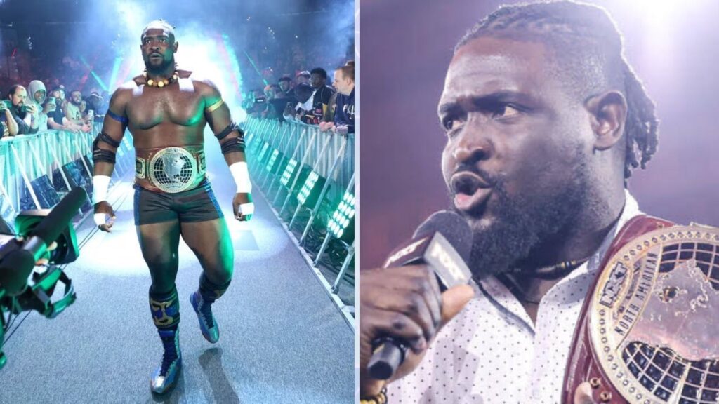 Oba Femi Challenges Tony D'Angelo at Halloween Havoc