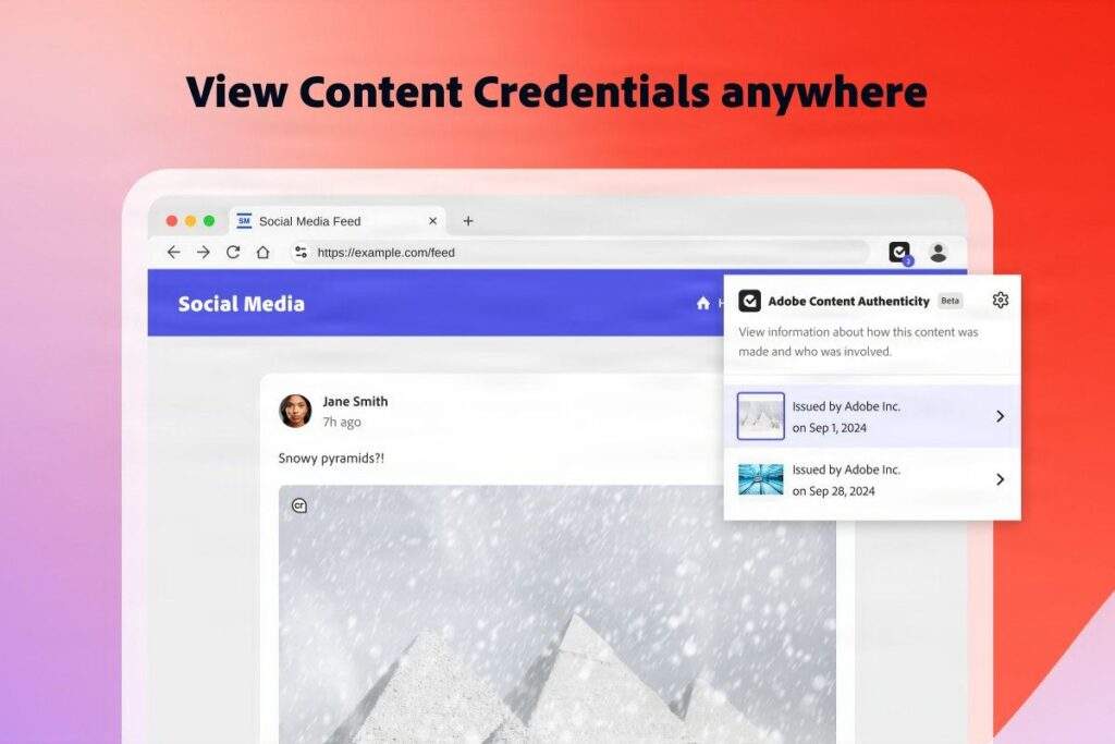 Protect Your Creative Work with Adobe's Content Authenticity App