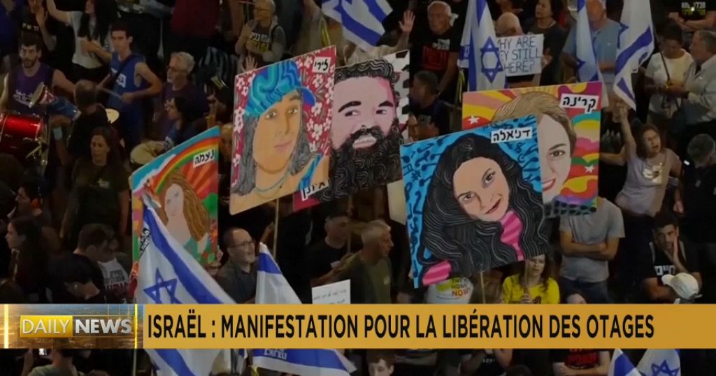 Protesters in Tel Aviv Demand Hostage Release