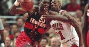 Toronto Raptors President Masai Ujiri pays tribute to Basketball Hall