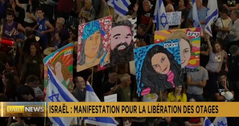 Protesters in Tel Aviv Demand Hostage Release