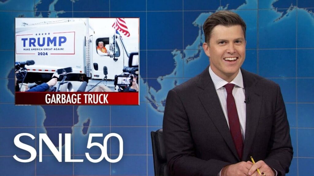 SNL's 'Weekend Update' jokes about the election, Trump's truck mishap