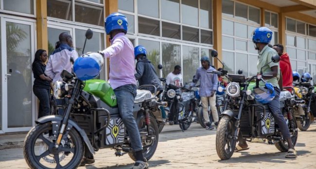 Rwanda To Stop Registering Petrol Taxi-Bikes In 2025