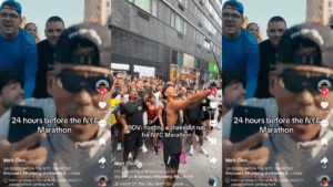 An influencer was disqualified from the NYC Marathon for bringing a filming crew onto the course