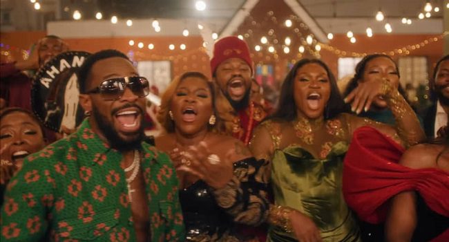 Funke Akindele Serves New Song 'Everybody Loves Christmas' Featuring Falz, Waje, Dbanj, Others 