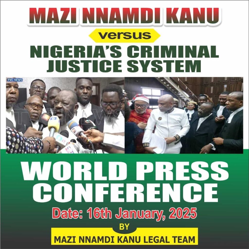 Biafra: Nigerian govt, judiciary deliberately delaying Nnamdi Kanu's trial — IPOB lawyers