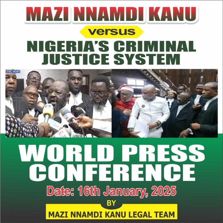 Biafra: Nigerian govt, judiciary deliberately delaying Nnamdi Kanu's trial — IPOB lawyers