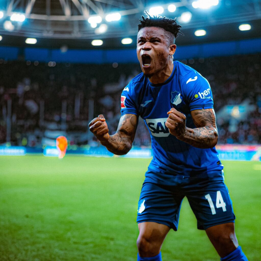Bundesliga: Orban opens Hoffenheim's goal account in draw against Frankfurt