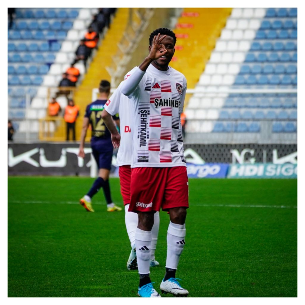 Turkey Okereke On Target In Gazianteps Draw Against Kasimpasa