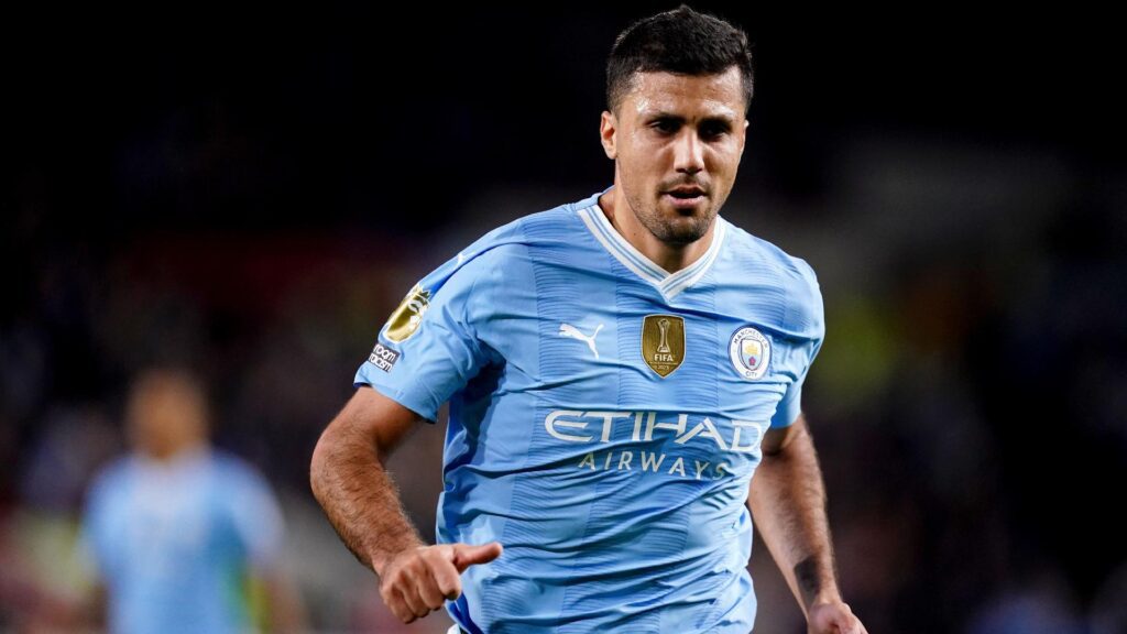 Champions League: Guardiola includes Rodri in Man City's squad, omits Vitor Reis