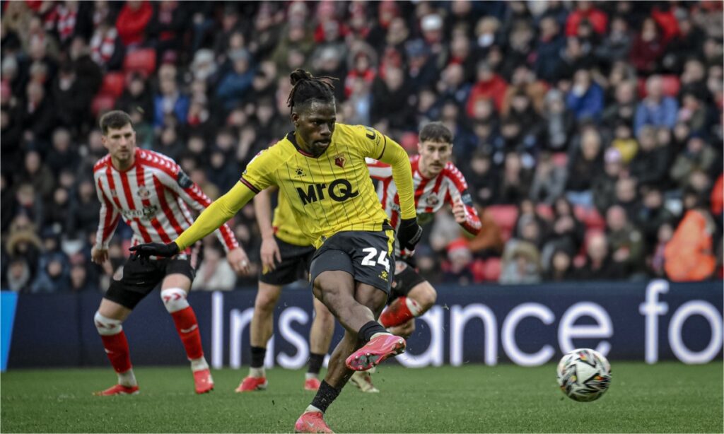 Championship: Dele-Bashiru scores in Watford's draw against Sunderland