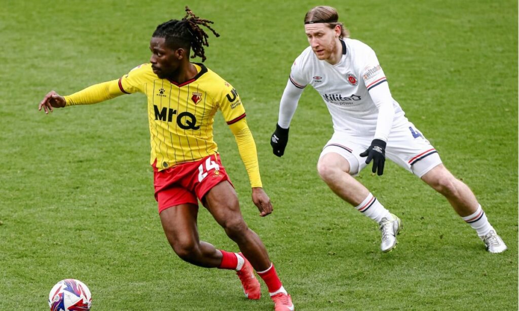 Championship: Dele-Bashiru scores in Watford's home win against Luton Town