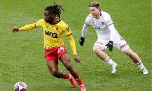 Championship: Dele-Bashiru scores in Watford's home win against Luton Town