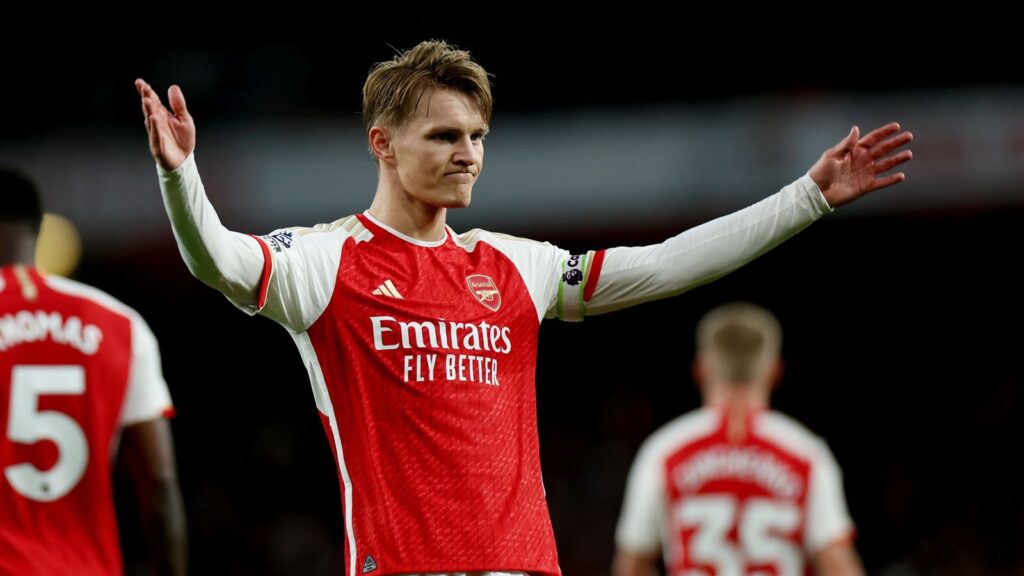 EPL: Arsenal's title rivals should be worried - Odegaard