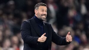 FA Cup: Van Nistelrooy thumbs up Ndidi's display in Leicester's loss to Man United