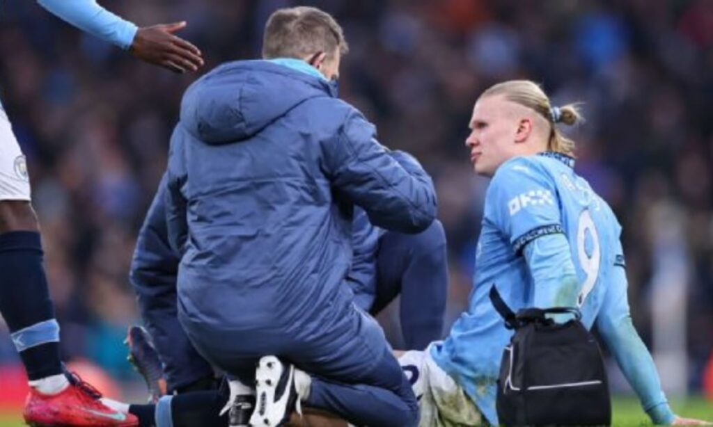 Guardiola gives update on Haaland's injury scare ahead of Real Madrid second leg