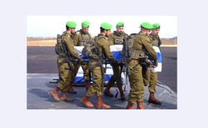 IDF Holds Military Ceremony In Gaza To Honor Four Slain 300x185