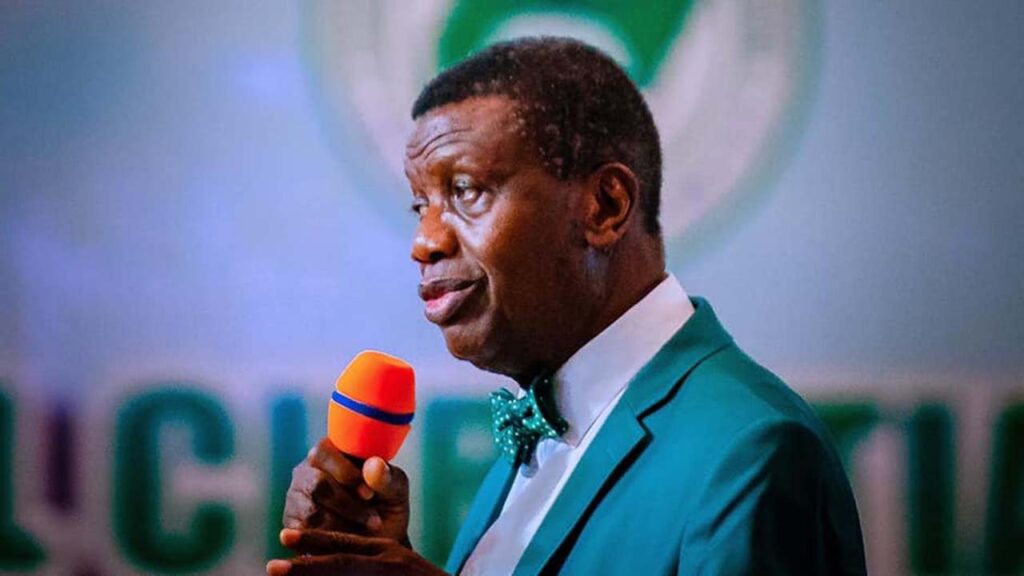 Pastor Adeboye issues fresh warning over fire outbreaks in Nigeria