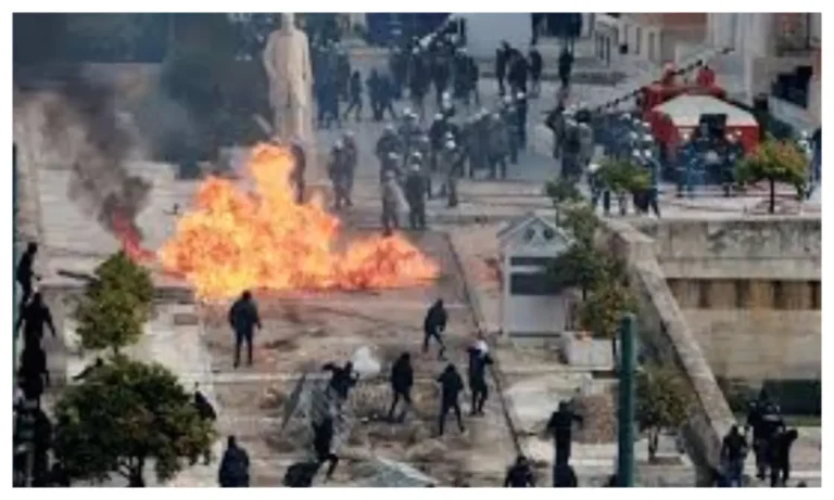 Protests erupt in Greece on second anniversary of deadly train crash