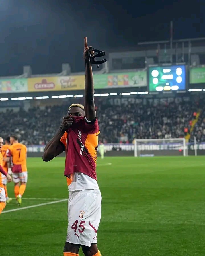 Turkey: Osimhen inspires Galatasaray's victory at Rizespor