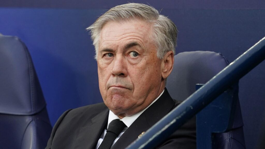 UCL: Ancelotti worried about 2 positions ahead Real Madrid, Man City clash