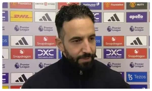 FA Cup Amorim Reacts As Man Utd Beat Leicester Qualify 300x180