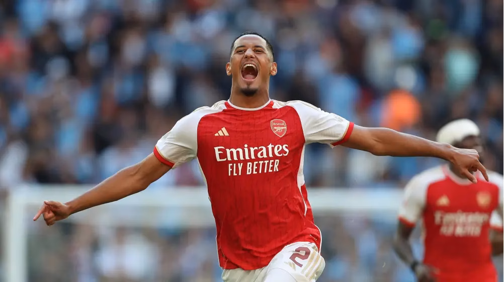 Arsenal's William Saliba names best defender in football history