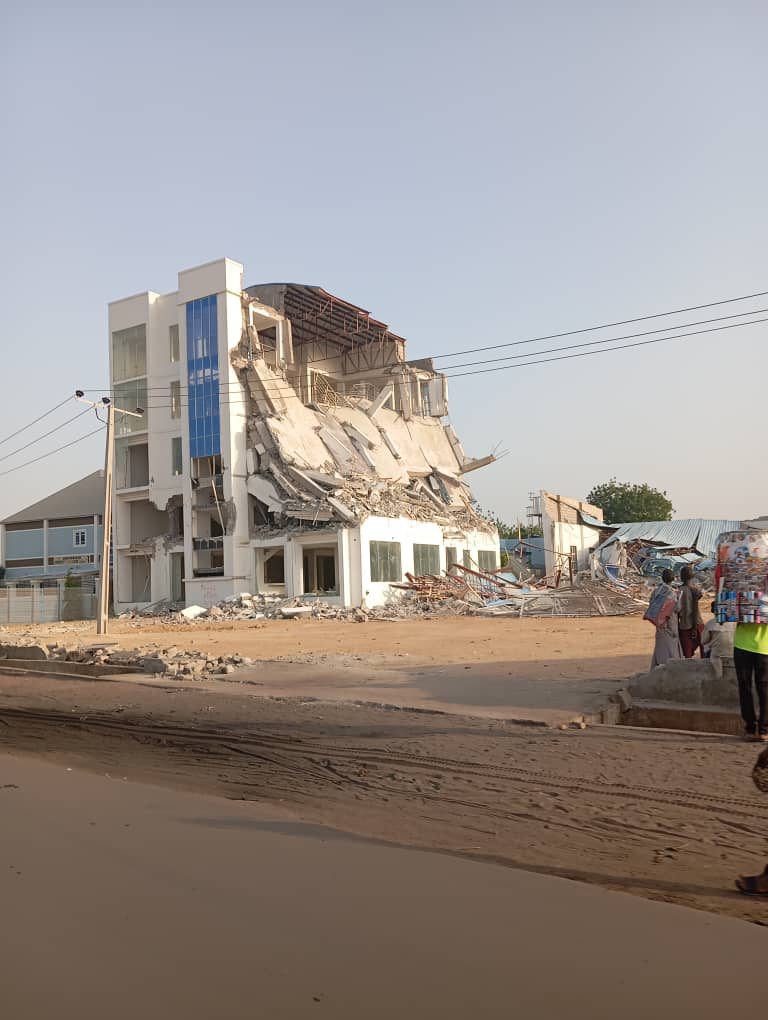 Borno NNPP chieftain challenges gov't over shopping mall demolition