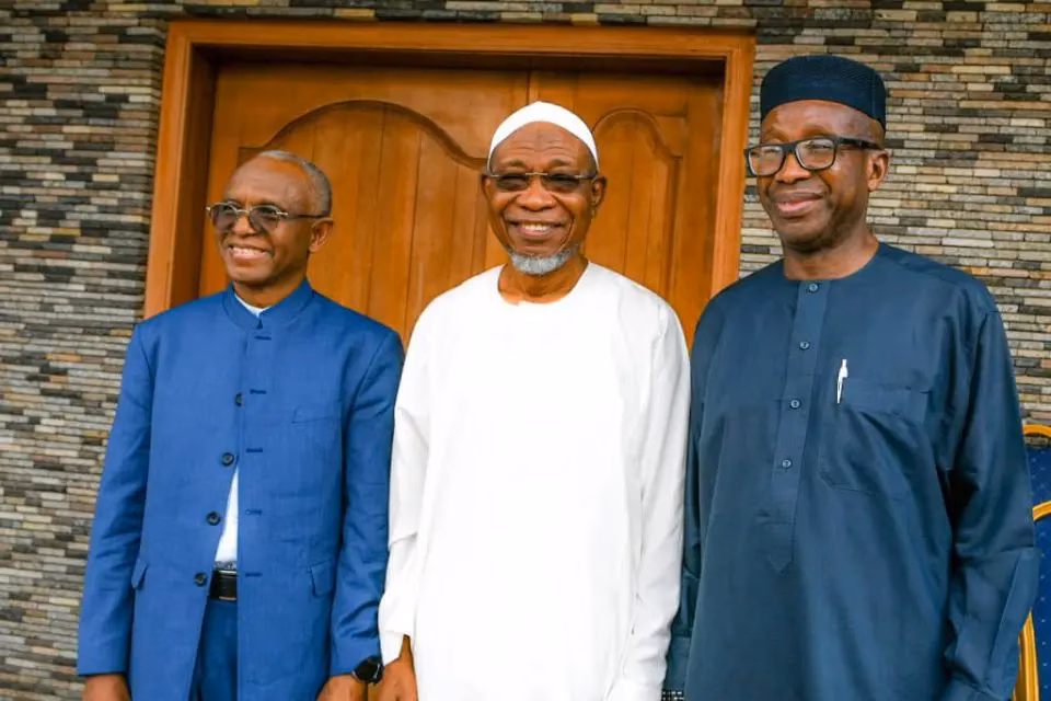 El-Rufai meets with Aregbesola, Tunde Bakare