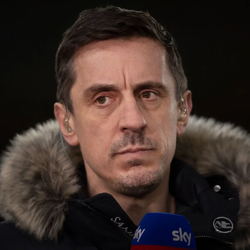 Gary Neville pinpoints mistakes made by Arsenal in 1-1 draw with Man United