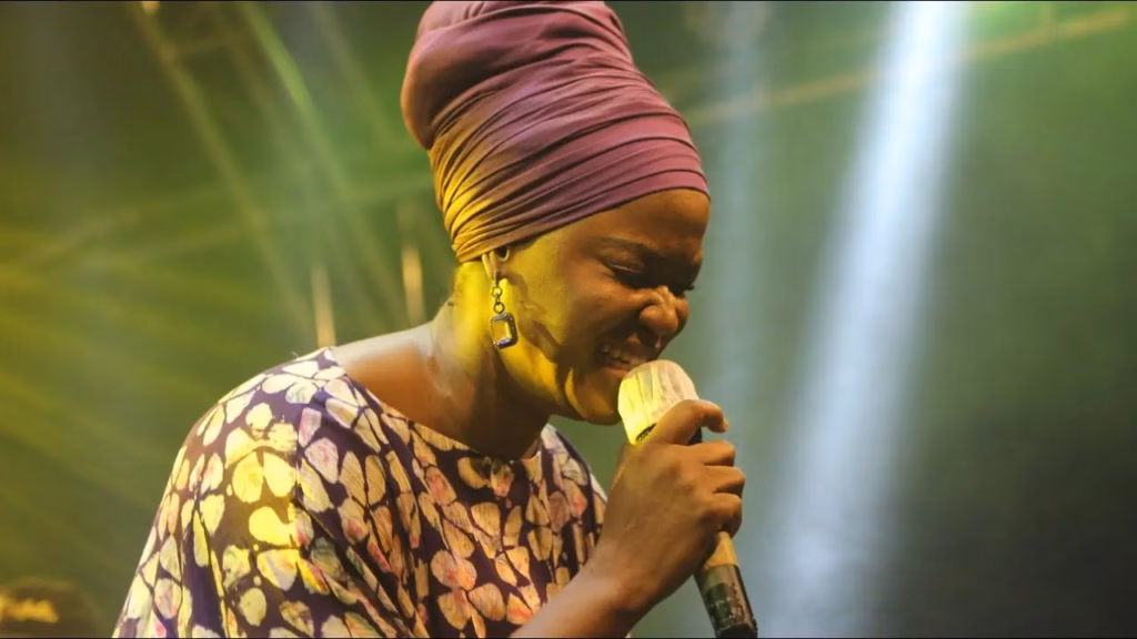 Gospel singer Allyson fumes after being called out for not mentioning Jesus in her songs [VIDEO]