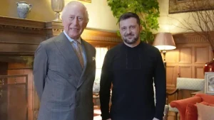 King Charles Meets Zelensky After London Defence Summit 300x169