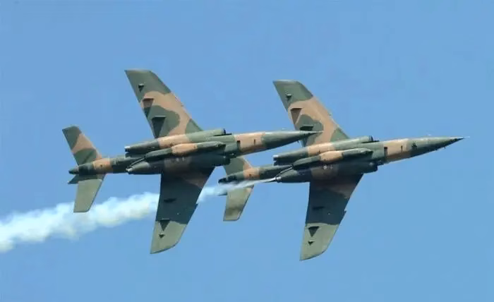 NAF airstrikes destroys bandit camps in Niger, many neutralized
