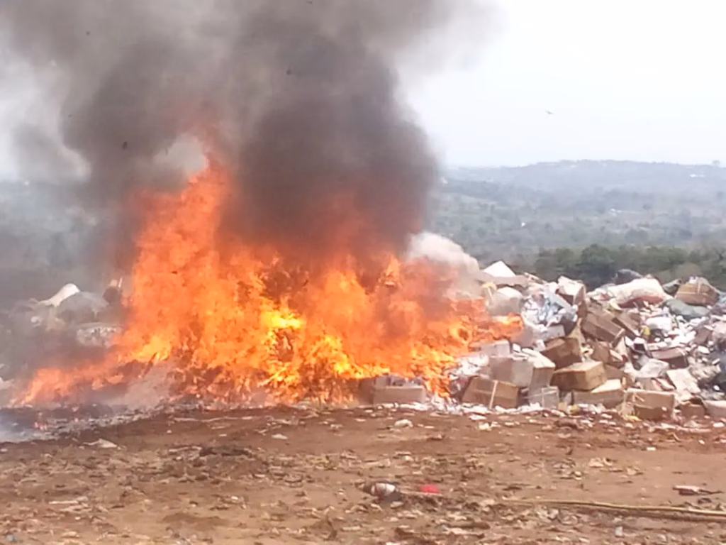 NAFDAC destroys N1trn worth of fake drugs confiscated in Onitsha market