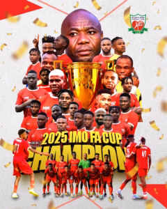 NPFL: Amuneke tasks Heartland players to fight for victory over Abia Warriors