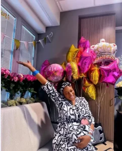 Nollywood Actress Chika Ike Welcomes Baby Girl 242x300