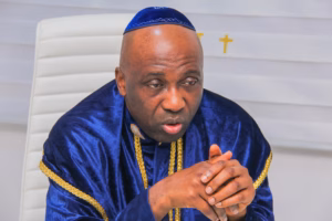 Removing Natasha Akpoti-Uduaghan from senate will cost you - Primate Ayodele warns Akpabio