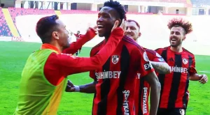 Turkey Okereke Scores Winning Goal For Gaziantep 300x165