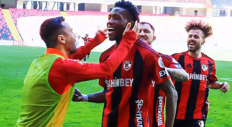 Turkey: Okereke scores winning goal for Gaziantep